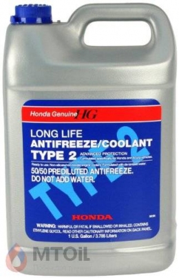 Антифриз  Honda/Acura Type 2 Antifreeze 50/50  (3,785л)